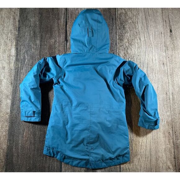 Burton Girls Dryride Aubrey Park Blue Winter Snowboarding Jacket Size Large - Picture 9 of 12